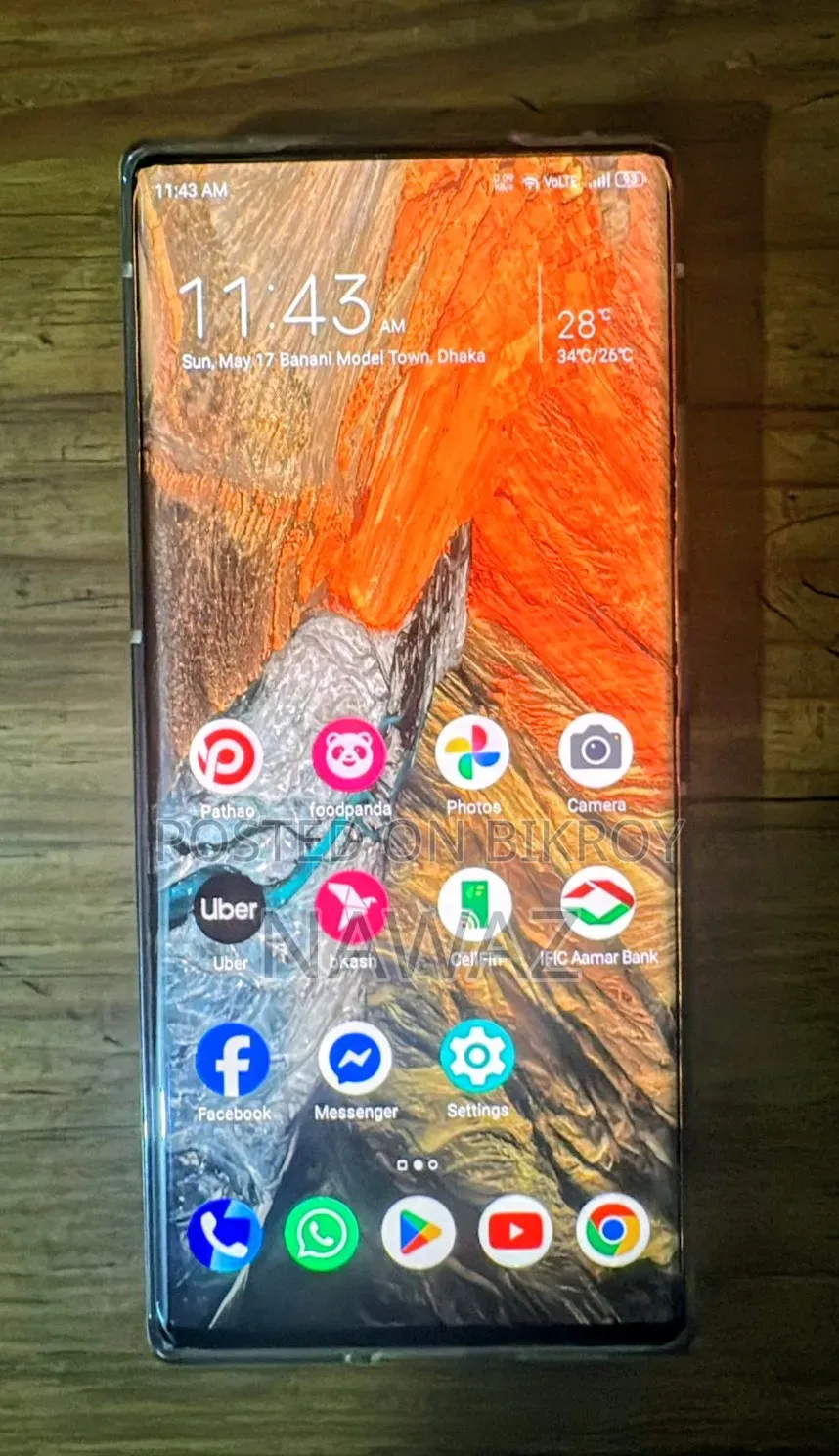 ZTE Axon 40 Ultra 256 GB Black