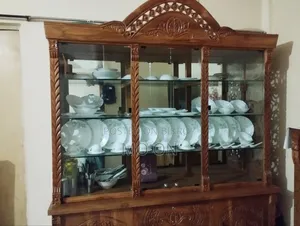 Teak Wood Wall Showcase