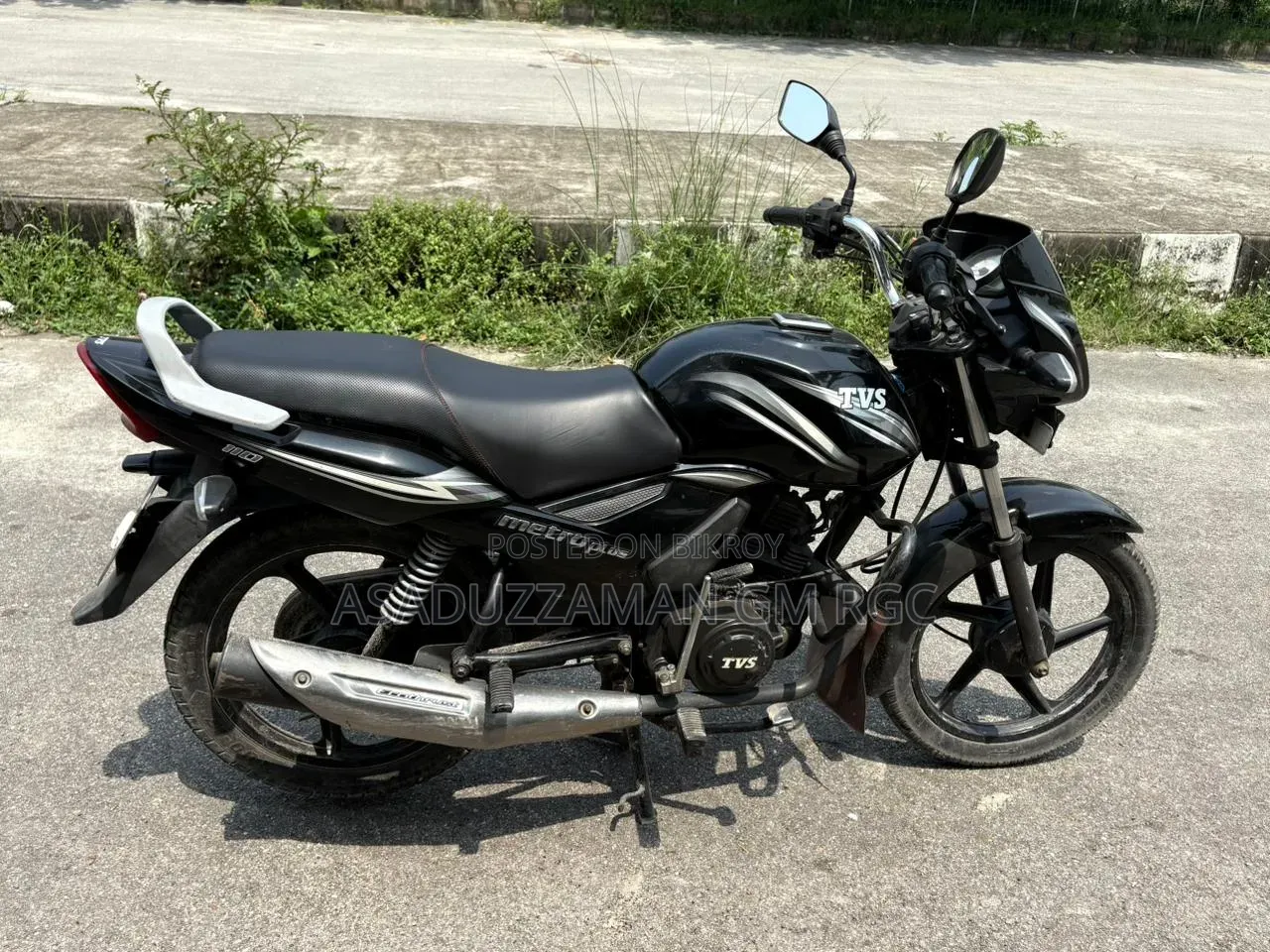 TVS Metro Plus 2015 Black