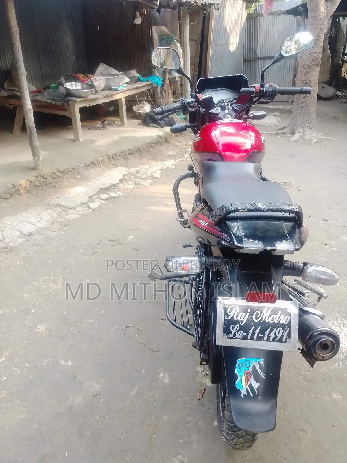 Bajaj Pulsar 150 2011 Red