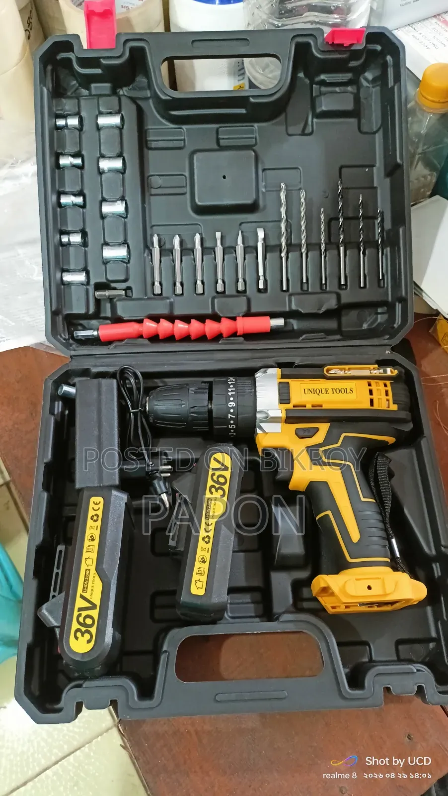 36v Cordless Drill Machine