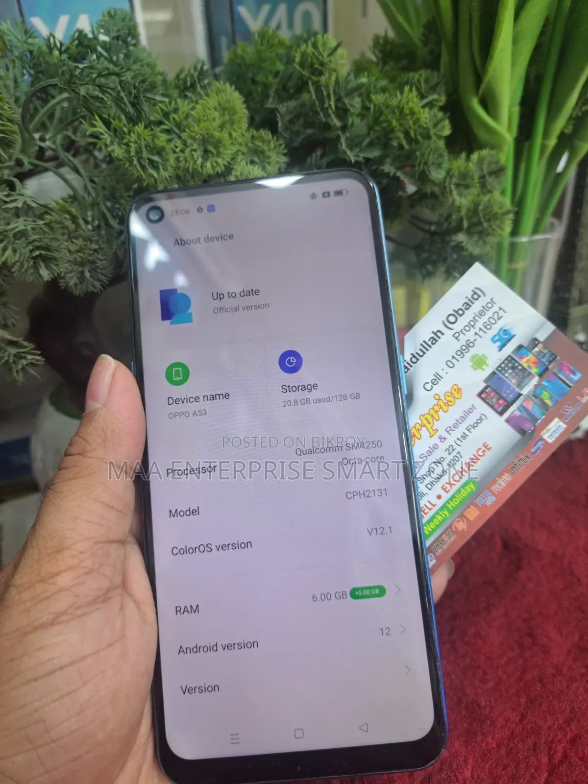 Oppo A53 128 GB Blue