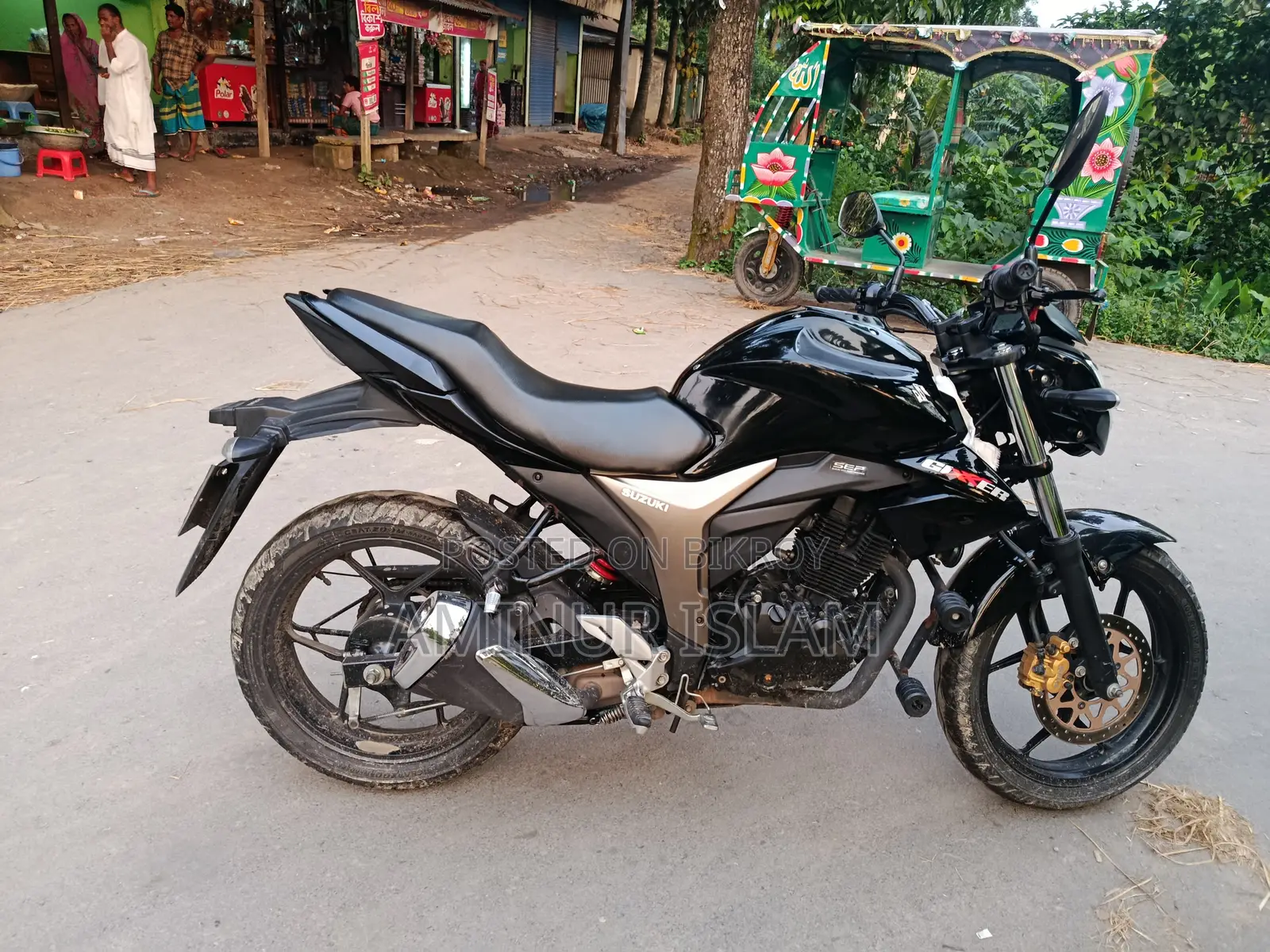 Suzuki Gixxer Monotone 2024 Black