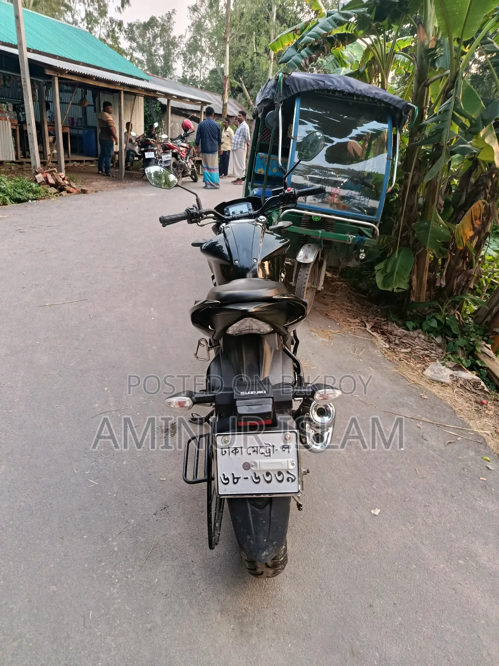 Suzuki Gixxer Monotone 2024 Black
