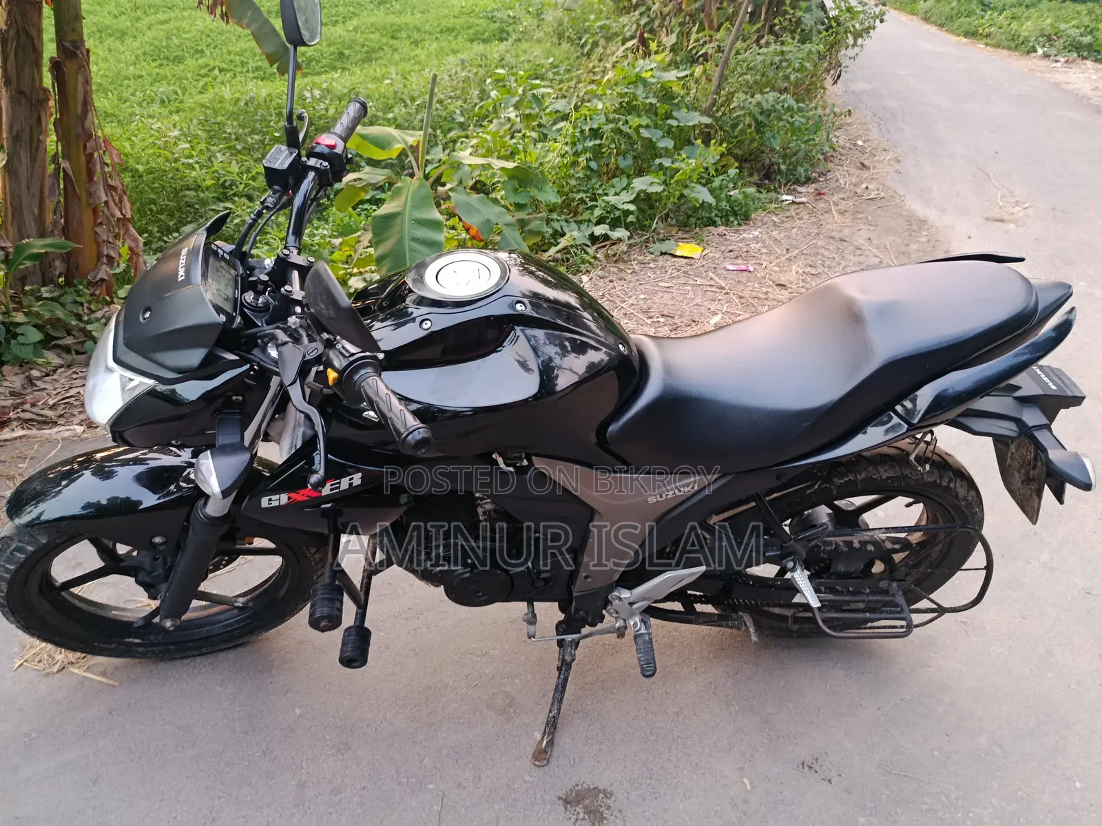 Suzuki Gixxer Monotone 2024 Black