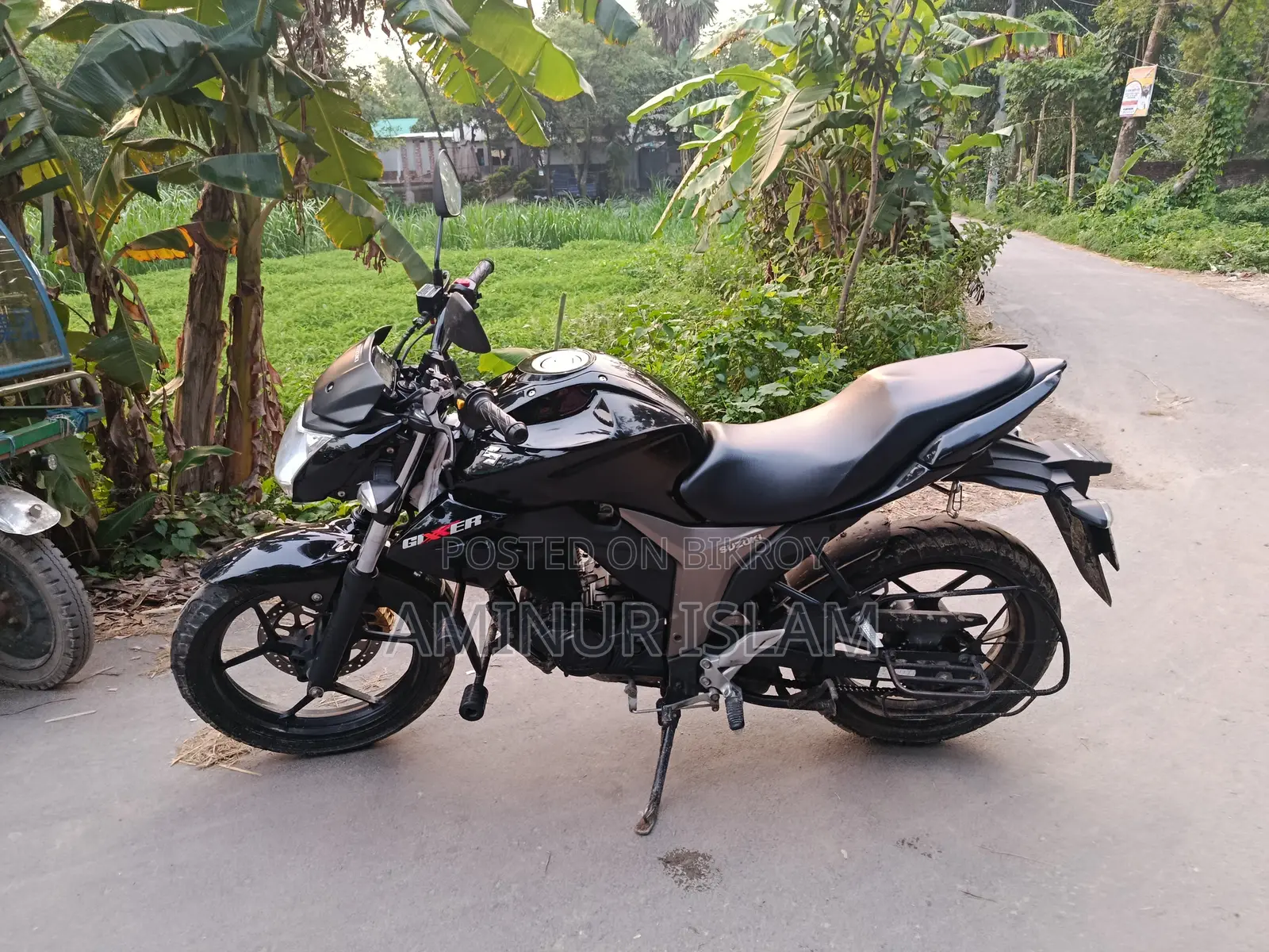 Suzuki Gixxer Monotone 2024 Black