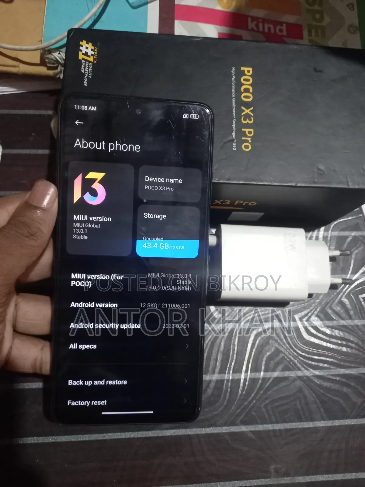 Xiaomi Poco X3 Pro 128 GB Blue