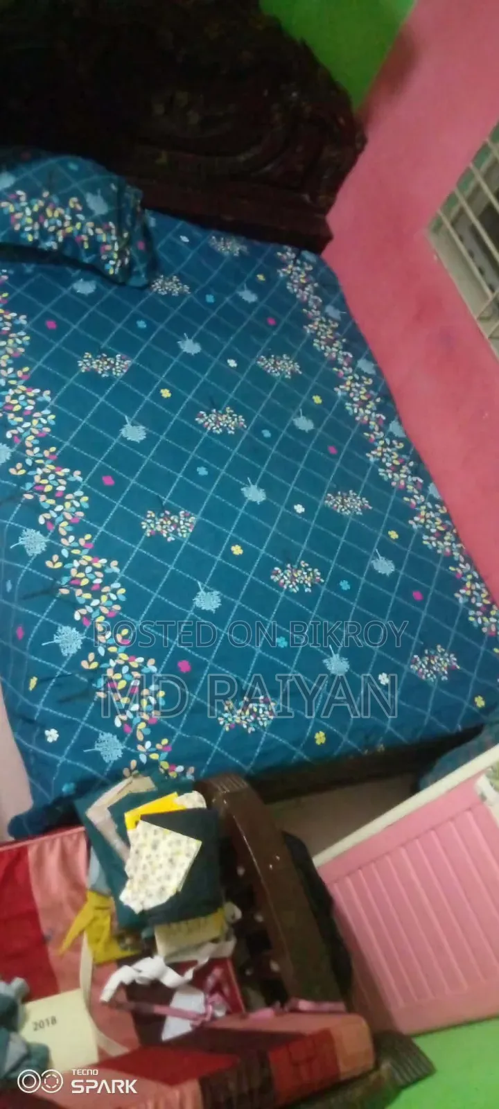 সেগুন কাঠের খাট