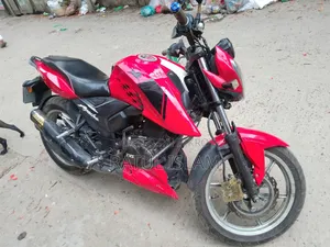 TVS Apache 160 4V 2020 Red