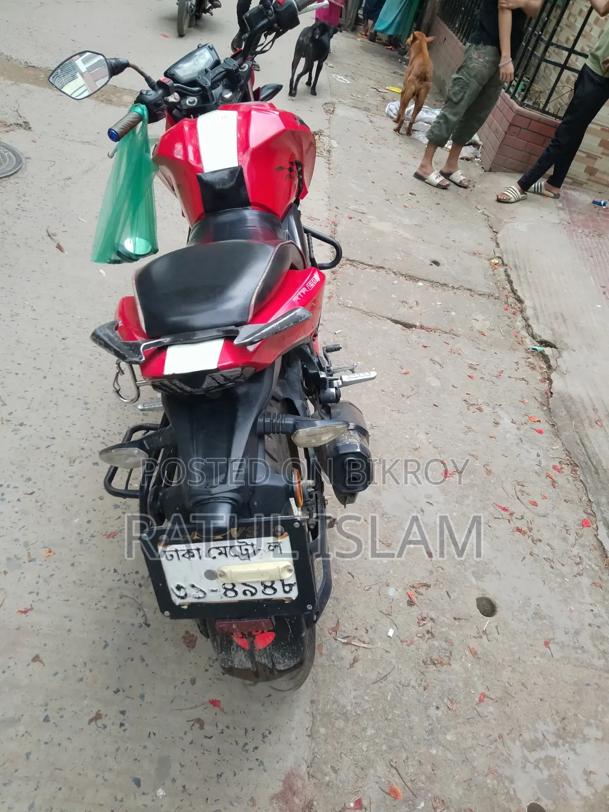 TVS Apache 160 4V 2020 Red