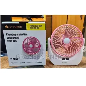 Lithium Rechargeable Mini Table Fan