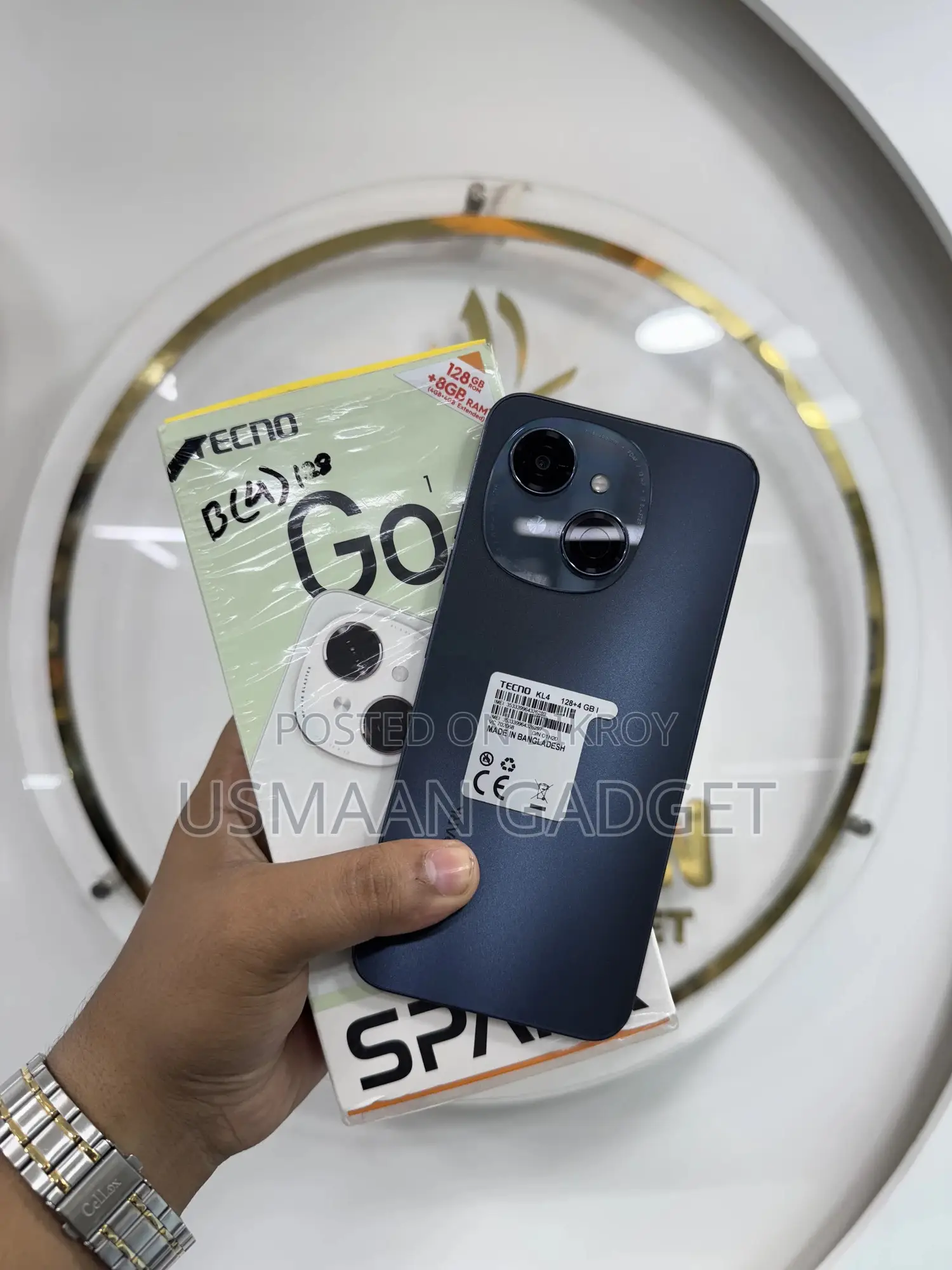 Tecno Spark 16 GB Black