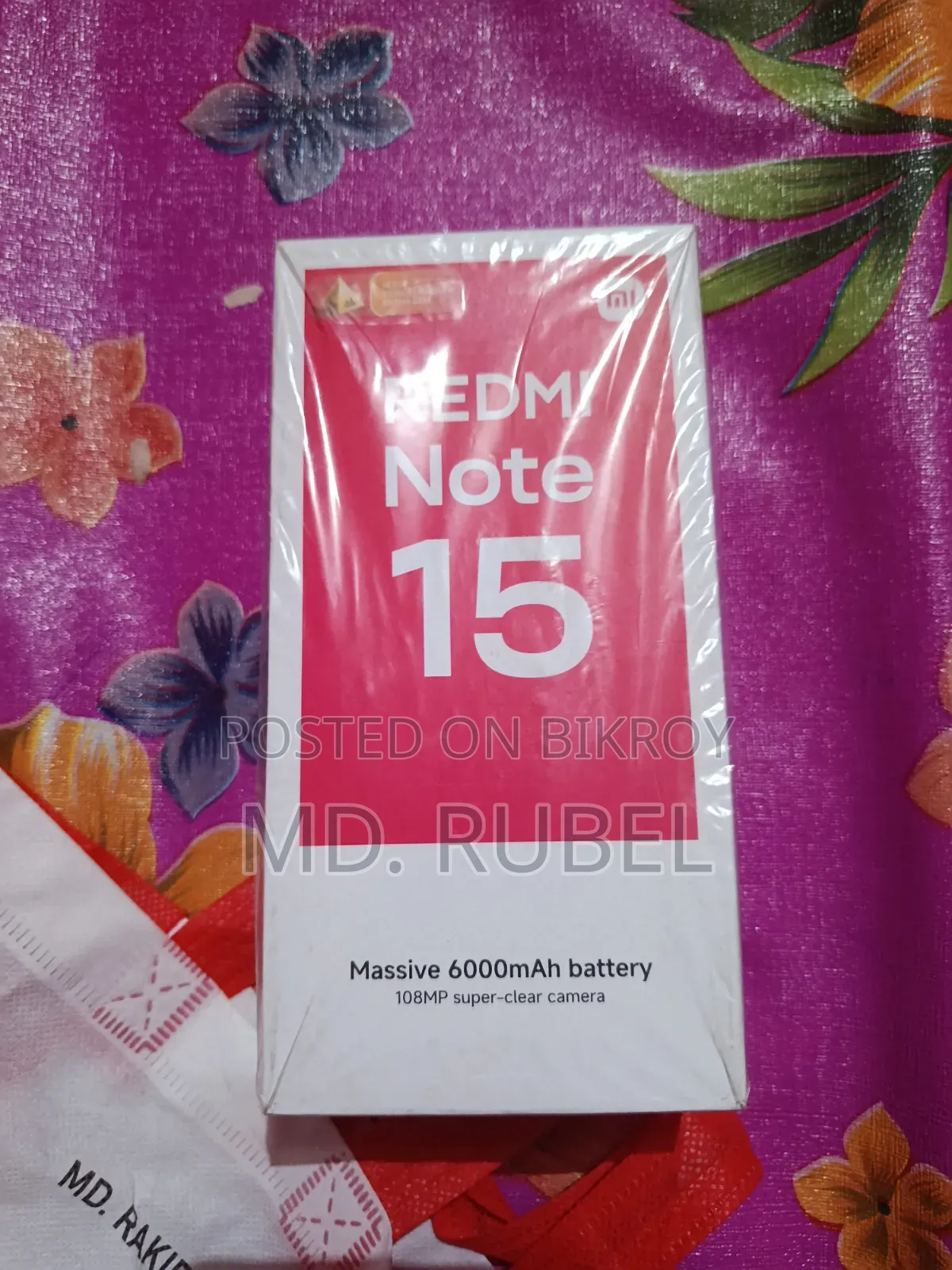 New Xiaomi Redmi Note 15 128 GB Black