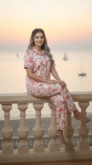 Women’s Printed T-Shirt Trouser Set | 8 Stylish Designs |