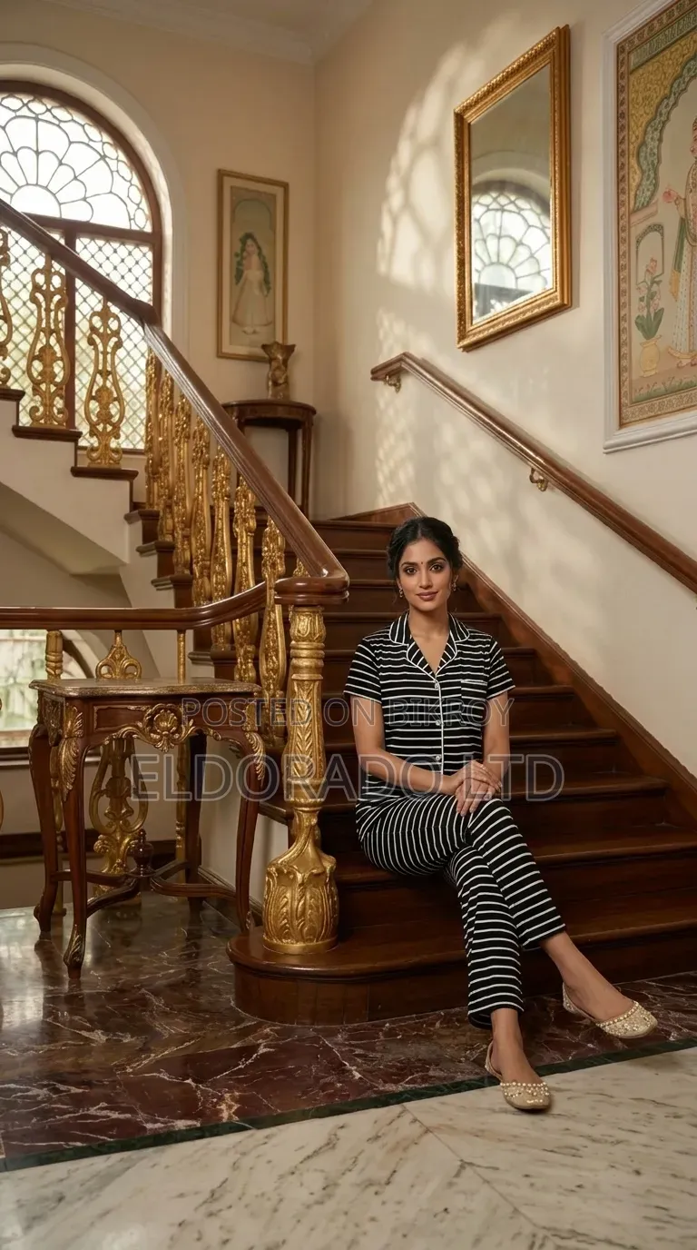 Women’s Printed T-Shirt Trouser Set | 8 Stylish Designs |