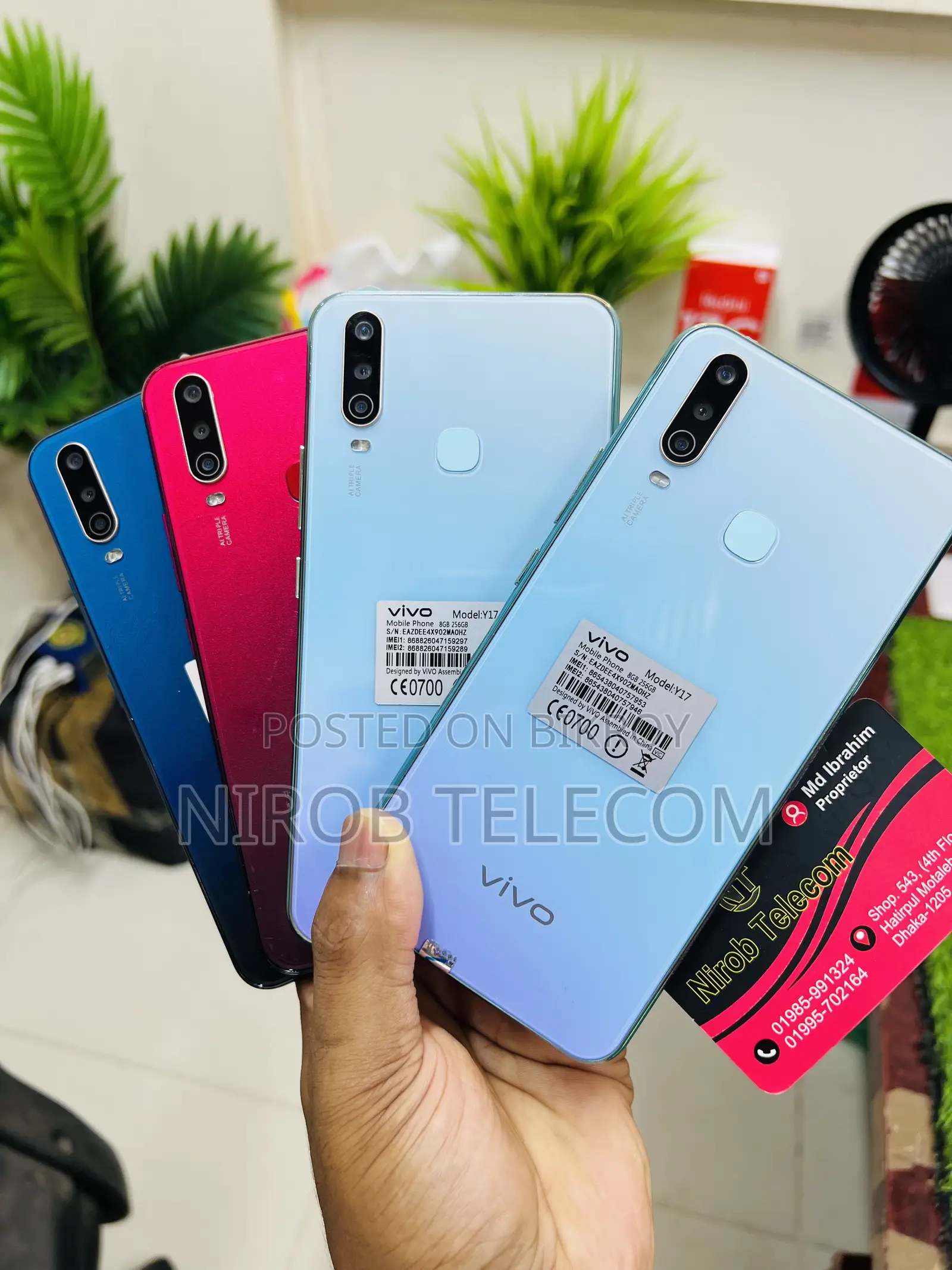 New Vivo Y17 256 GB White