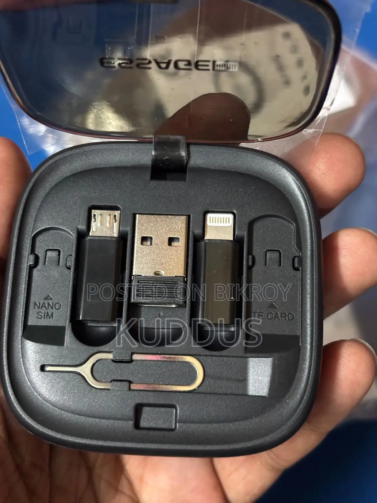 Essager 60w Multi-Function Fast Charging Cable Kit With Storage Box