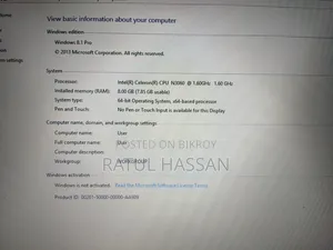 Laptop HP Stream Notebook 8GB Intel SSD 128GB