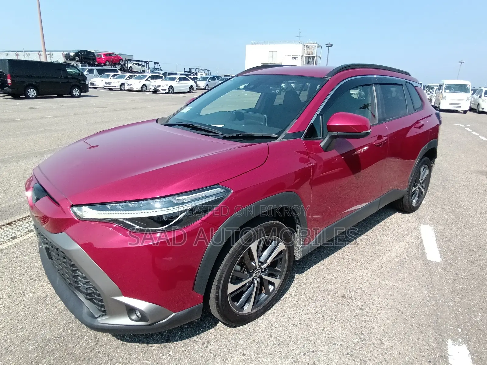 Toyota Corolla Cross 1.8 Hybrid AWD 2021 Red