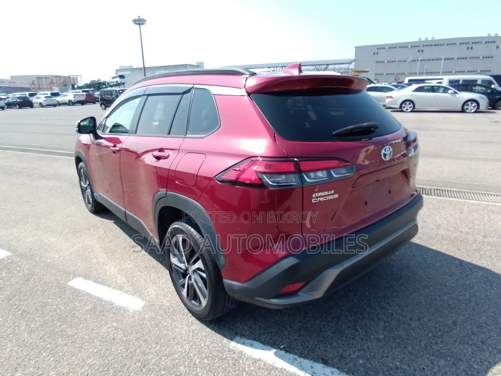 Toyota Corolla Cross 1.8 Hybrid AWD 2021 Red