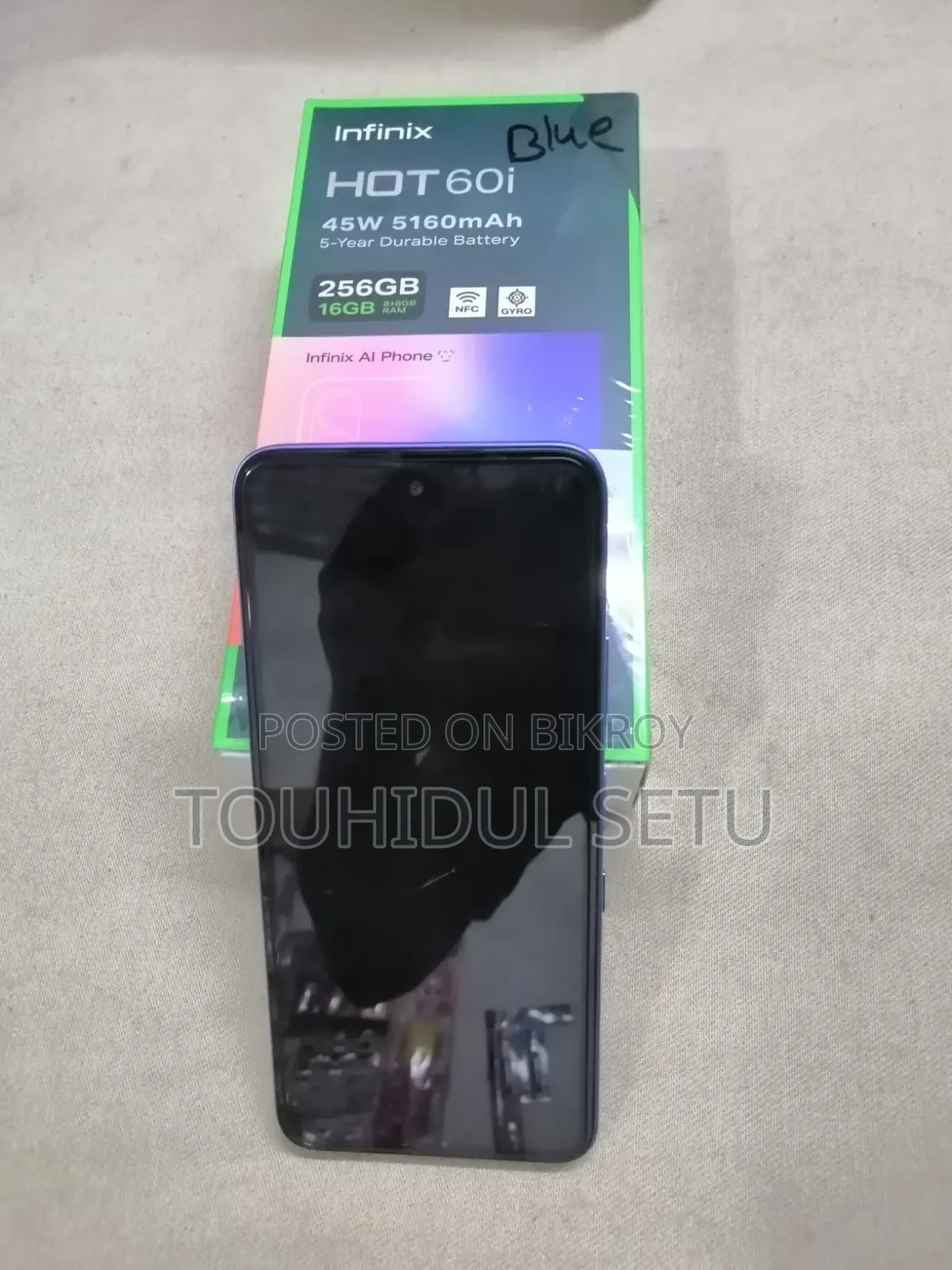 Infinix Hot 60i 256 GB Blue
