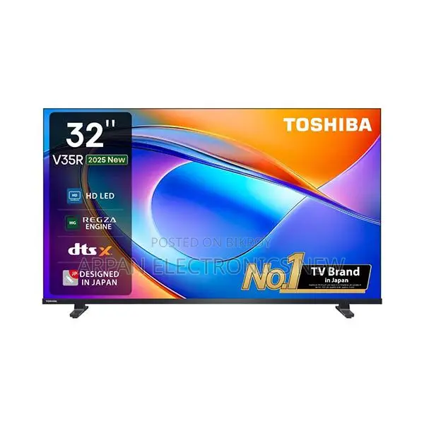 Toshiba 32" HD Ready Smart LED TV 32V35RP (Black)