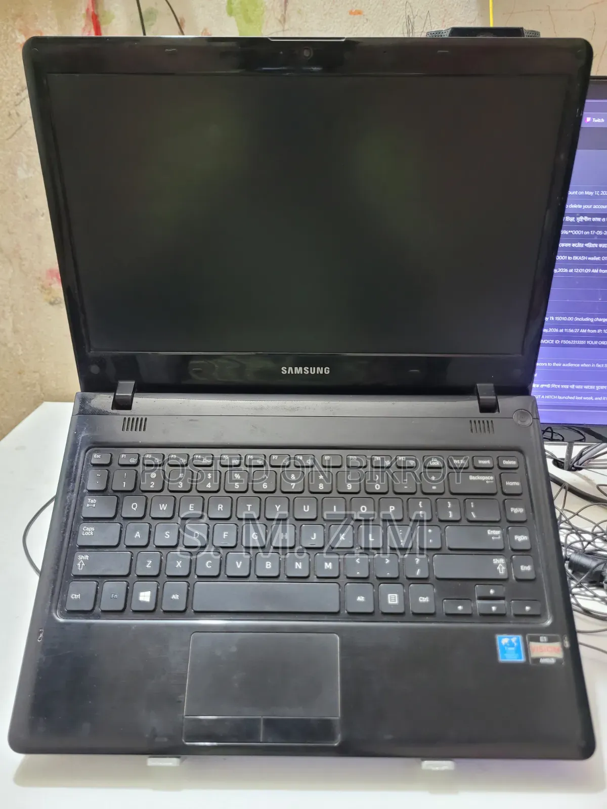 ল্যাপটপ Samsung 4GB AMD HDD 160GB