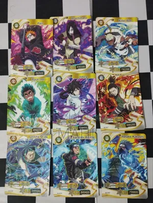 Rare Naruto Collectible Trading Cards (Exclusive Pack)