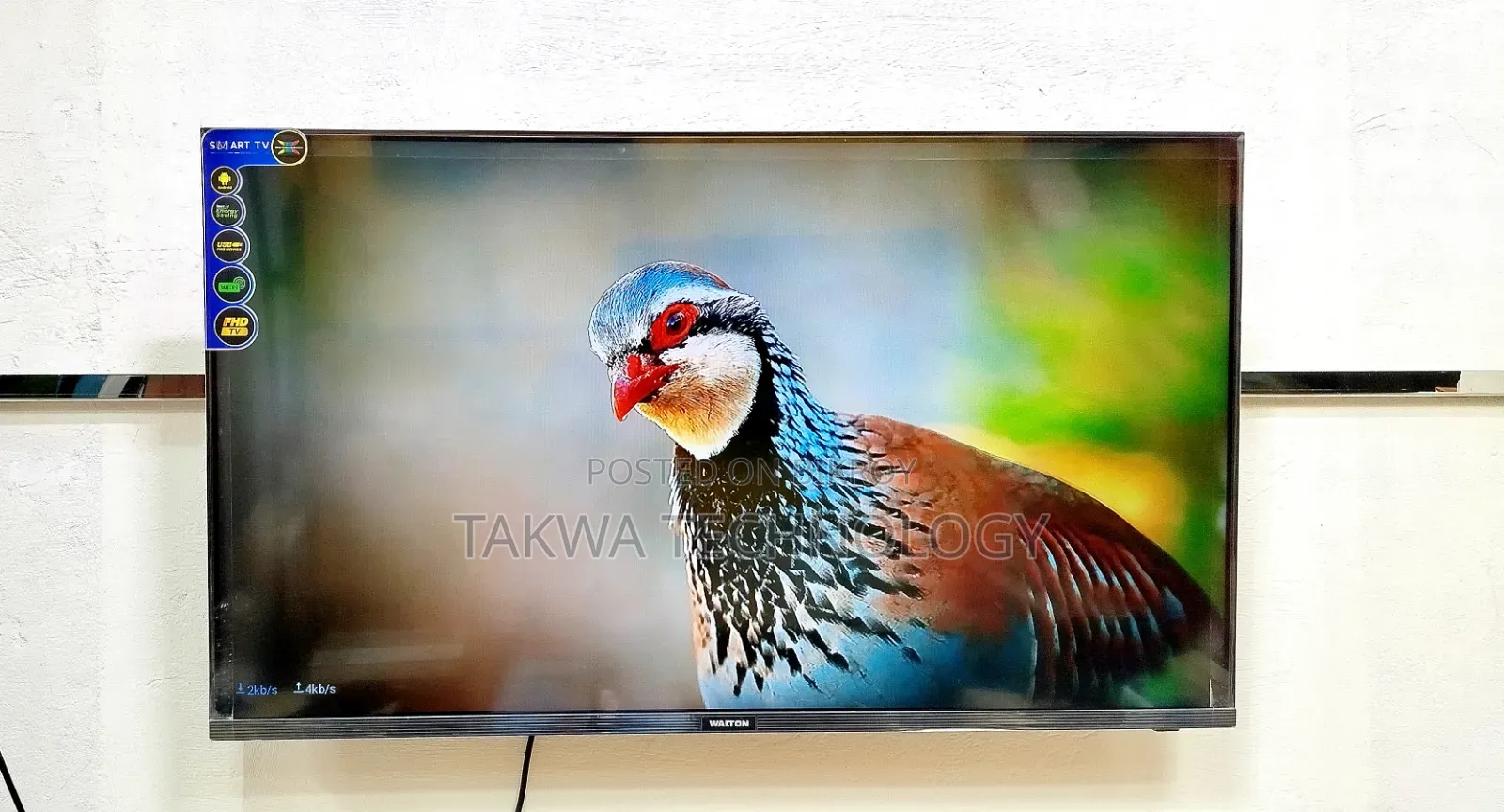 Walton-43" Inch Android Frameless Voice Control TV