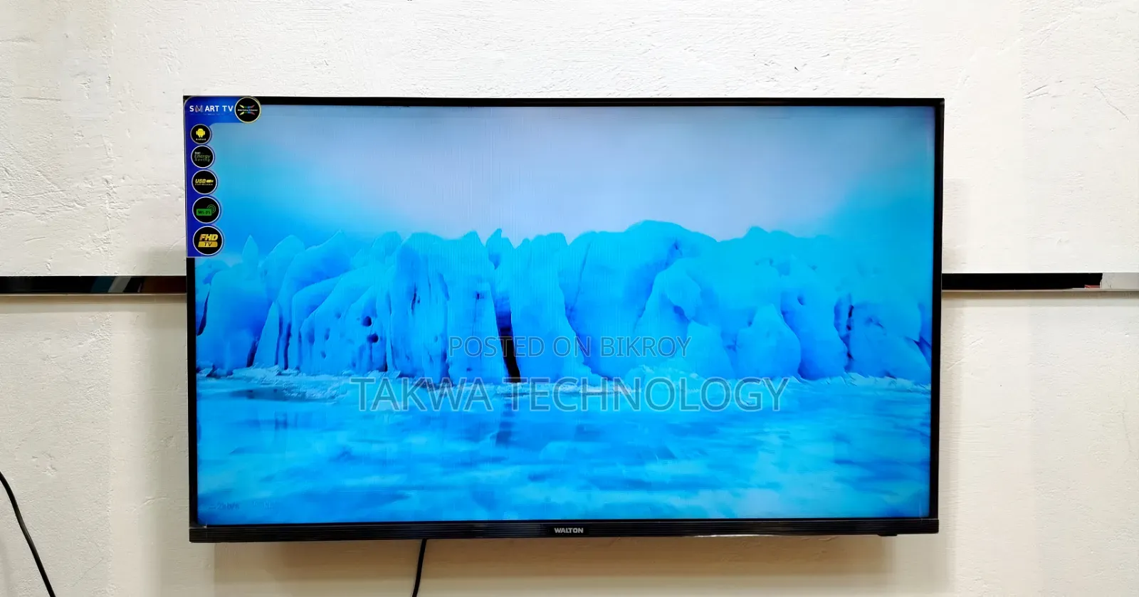 Walton-43" Inch Android Frameless Voice Control TV
