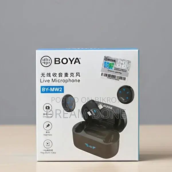 Boya By-wm3t2 Wireless Microphone System (Similar Boya Wireless Series)