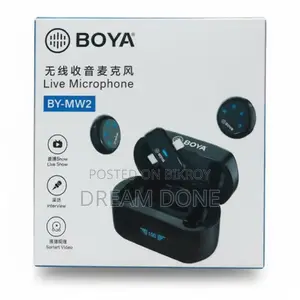 Boya By-wm3t2 Wireless Microphone System (Similar Boya Wireless Series)