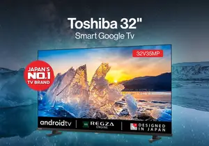 Toshiba 32v35mp 32-Inch HD Bezel-Less Smart Television