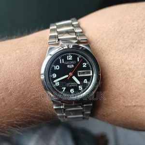 Seiko 5 অটোমেটিক ঘড়ি – জাপান মেড, লুমিনাস ডায়াল, ইউনিসেক্স