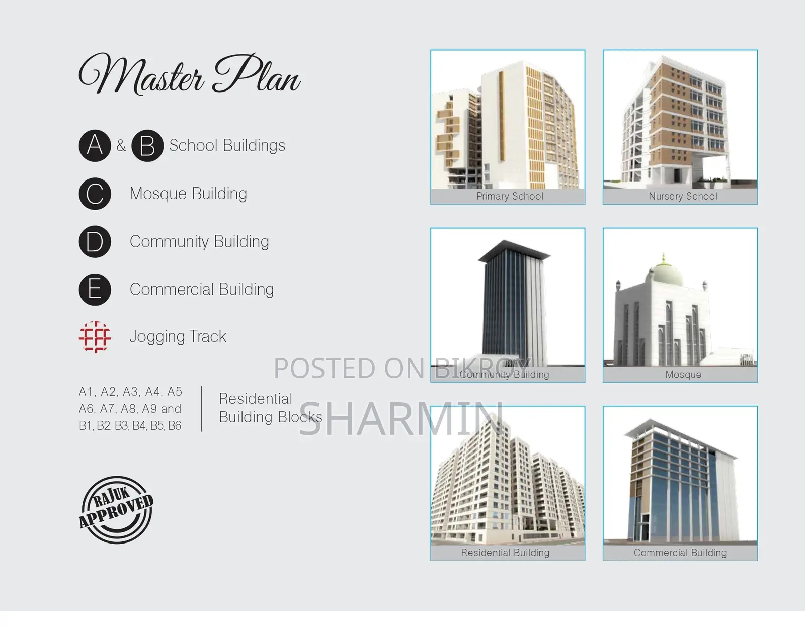 3bdrm Apartment in Bijoy Rakeen City, Mirpur for Sale