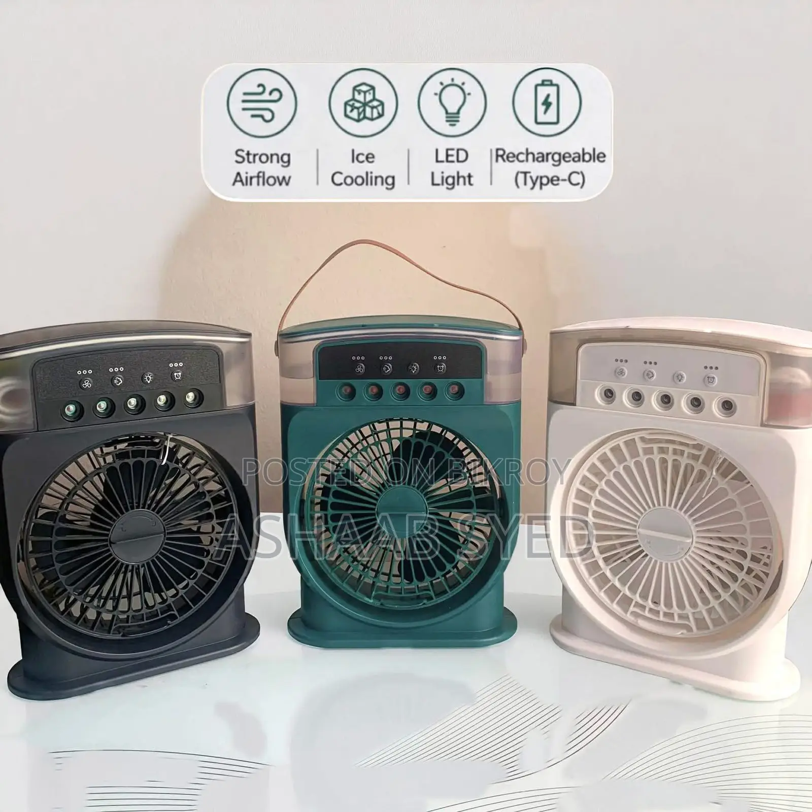 Ac Portable Mini Fan