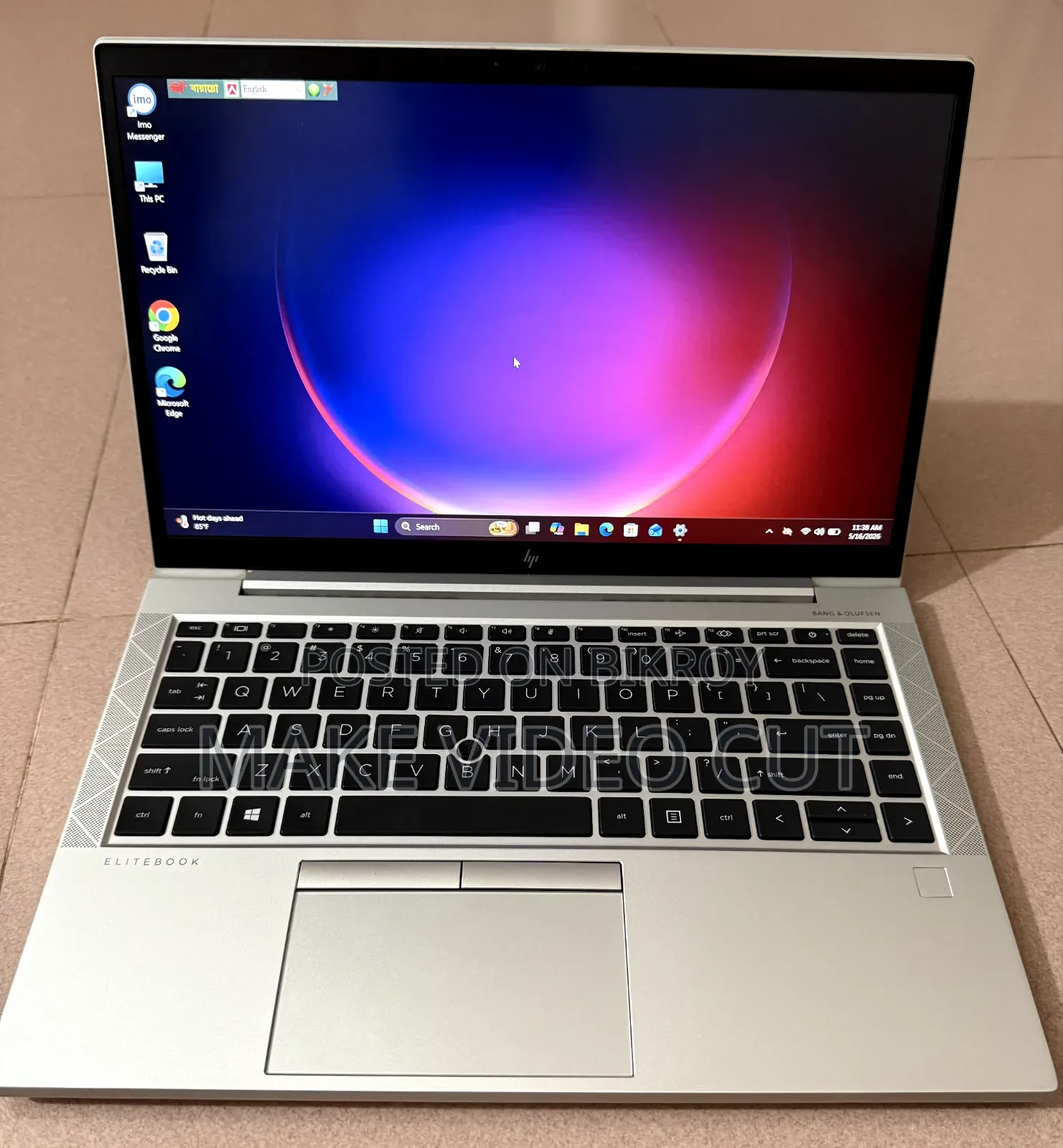 Laptop HP EliteBook 845 G7 8GB AMD Ryzen 5 SSD 256GB