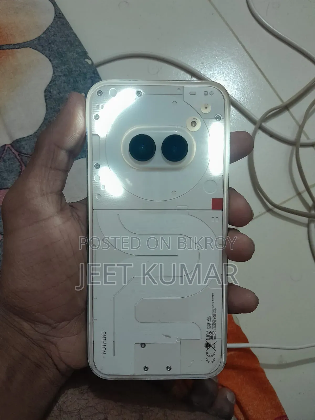 Nothing Phone 2a 128 GB White