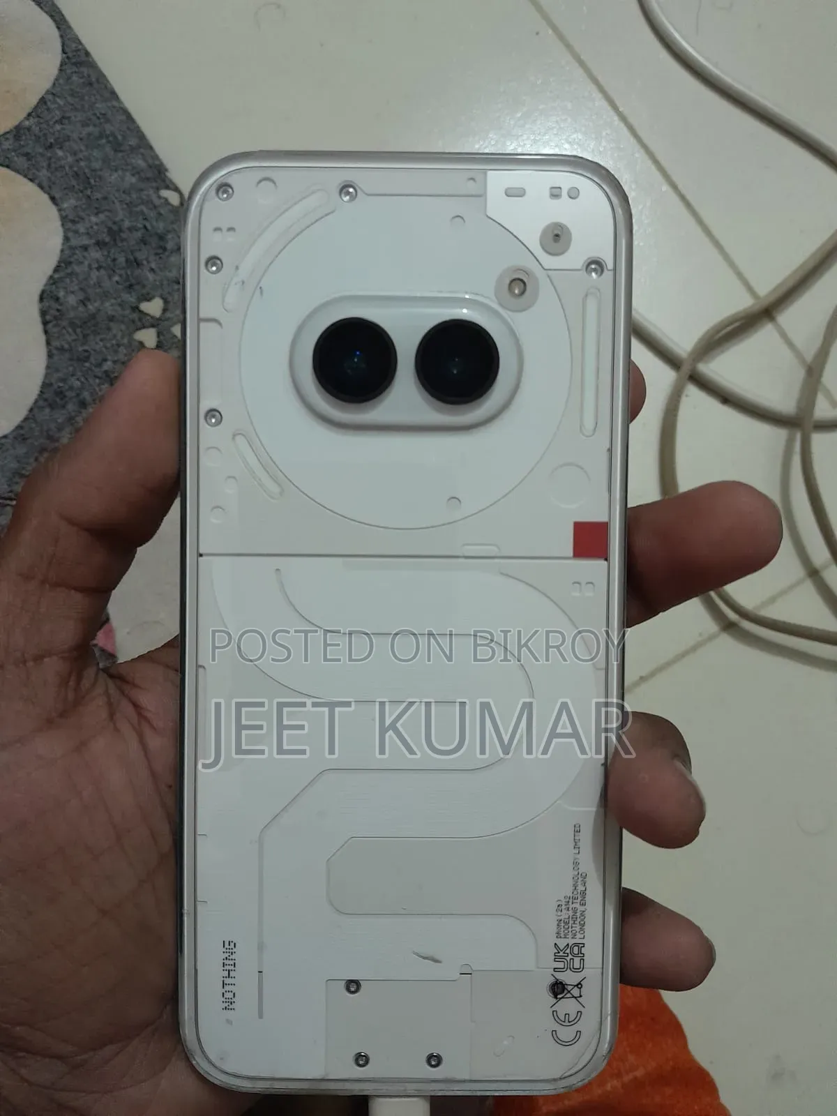 Nothing Phone 2a 128 GB White