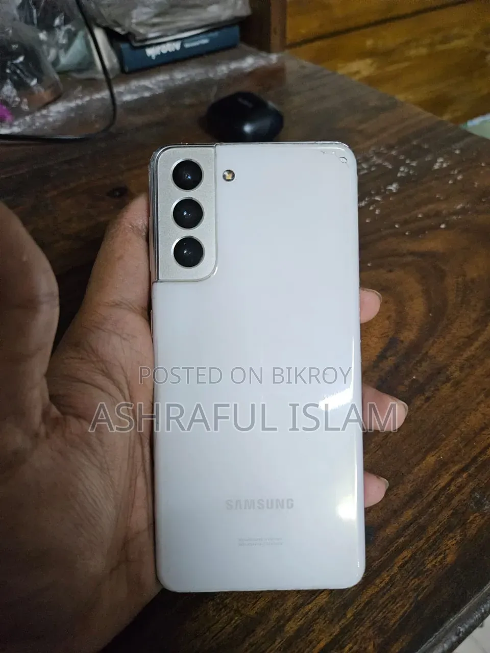 স্যামসাং গ্যালাক্সি এস২১ ৫জি ১২৮ জিবি হোয়াইট