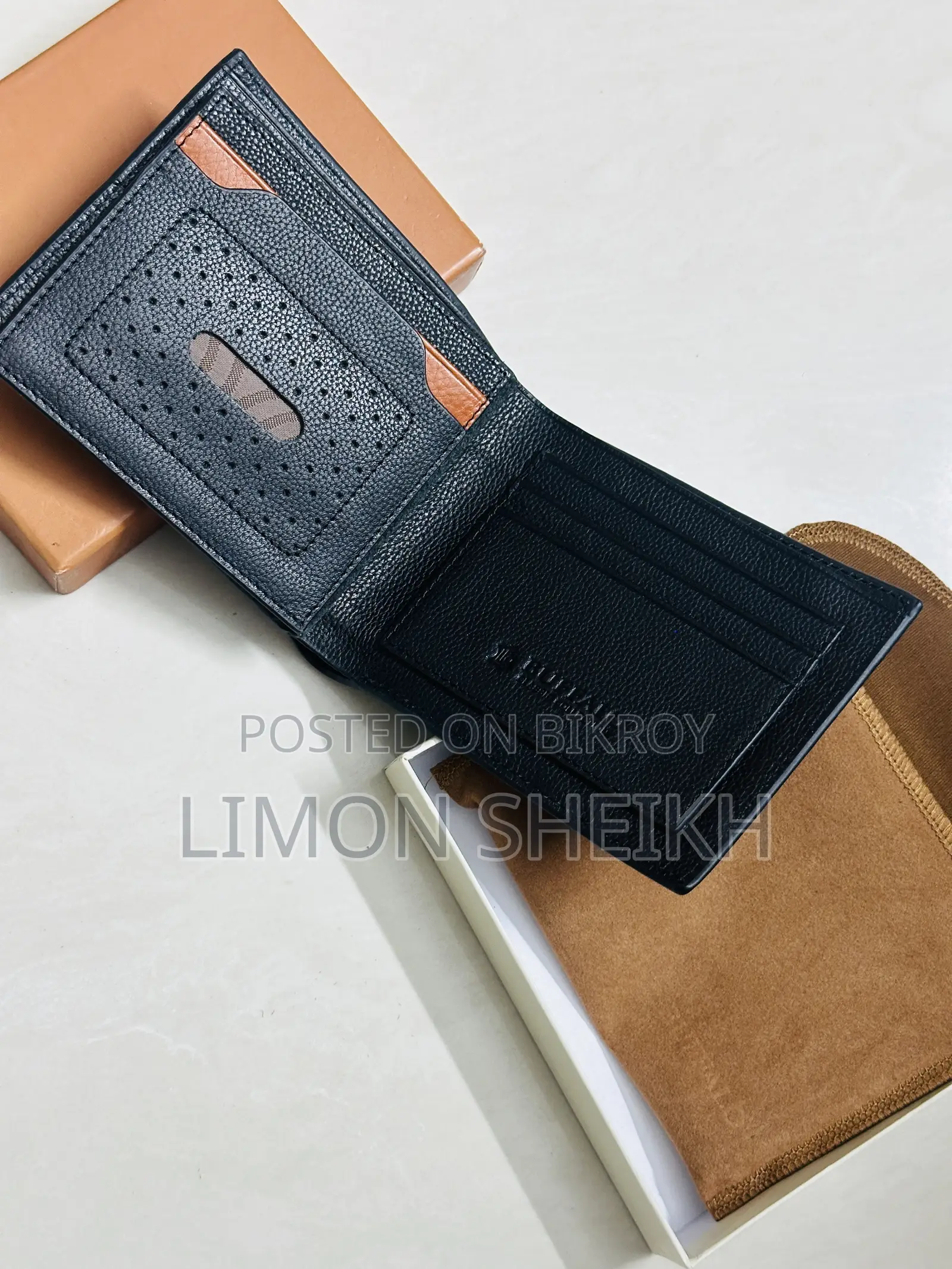 Buffalo Leather Craft Money Bag.