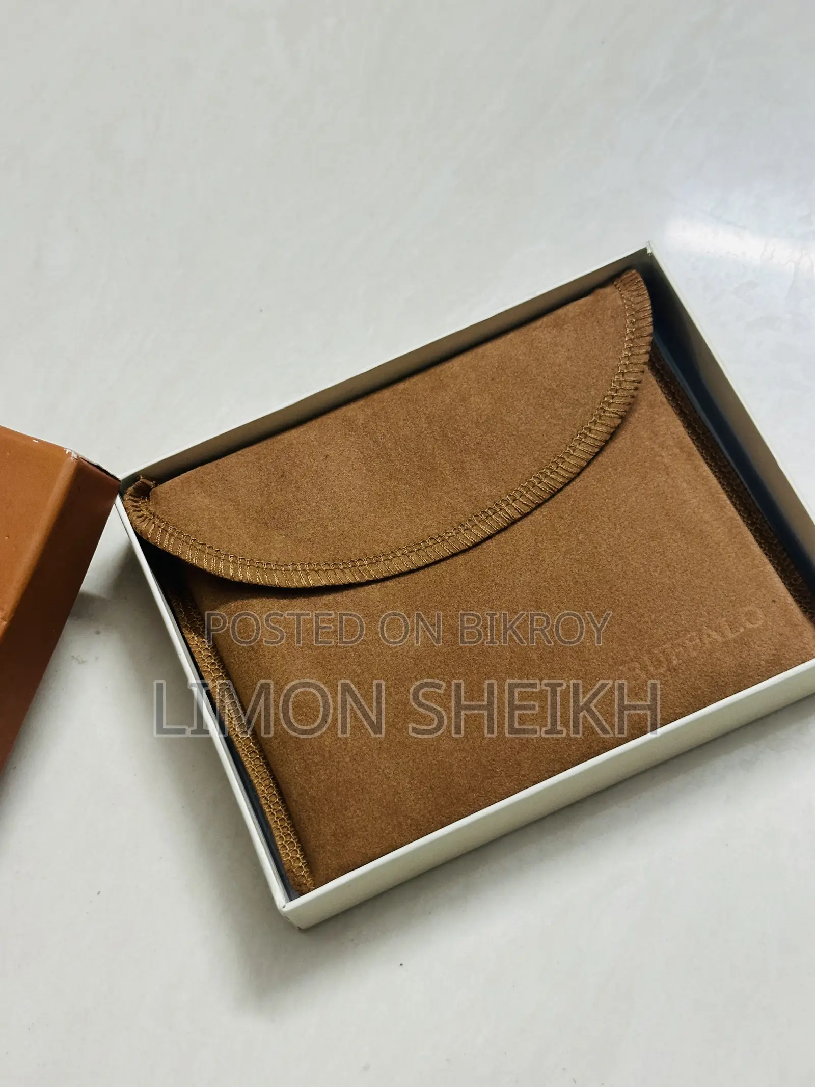 Buffalo Leather Craft Money Bag.