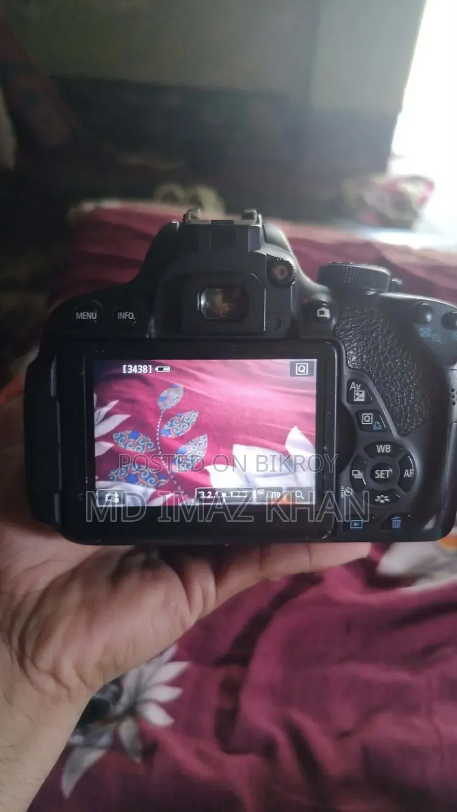 For Sale: Canon EOS 700D With 18-55mm Lens