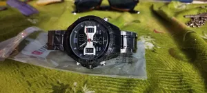 Poedagar 103 Luxury Sports Dual Time Men’s Watches - Black