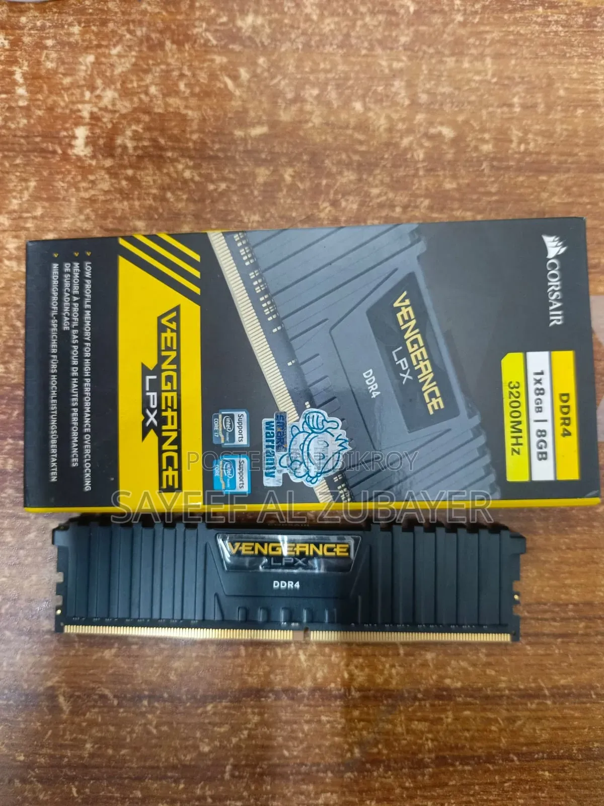PC RAM for sale 8GB DDR4 3200MHz