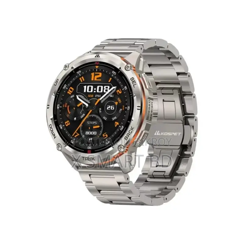 Kospet Tank T3 Ultra 2 Smartwatch – Special Edition – Silver Color