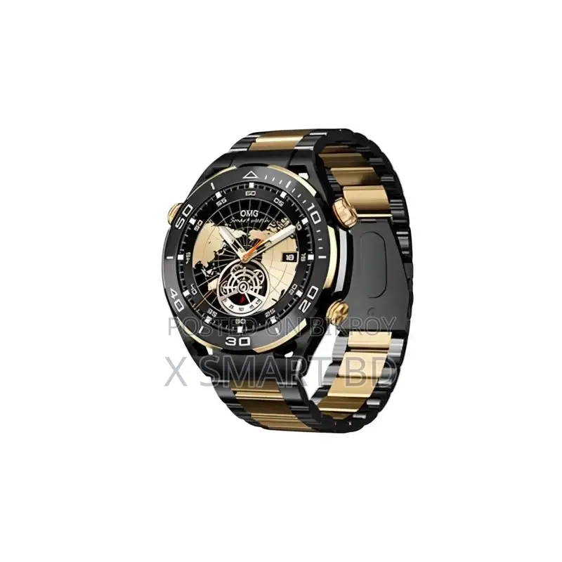Remax Watch 17 Bluetooth Calling Smartwatch -(Black/Gold)