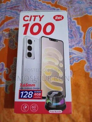 Itel City 100 ফুল ফ্রেশ কন্ডিশন বক্স চাজার সব আছে