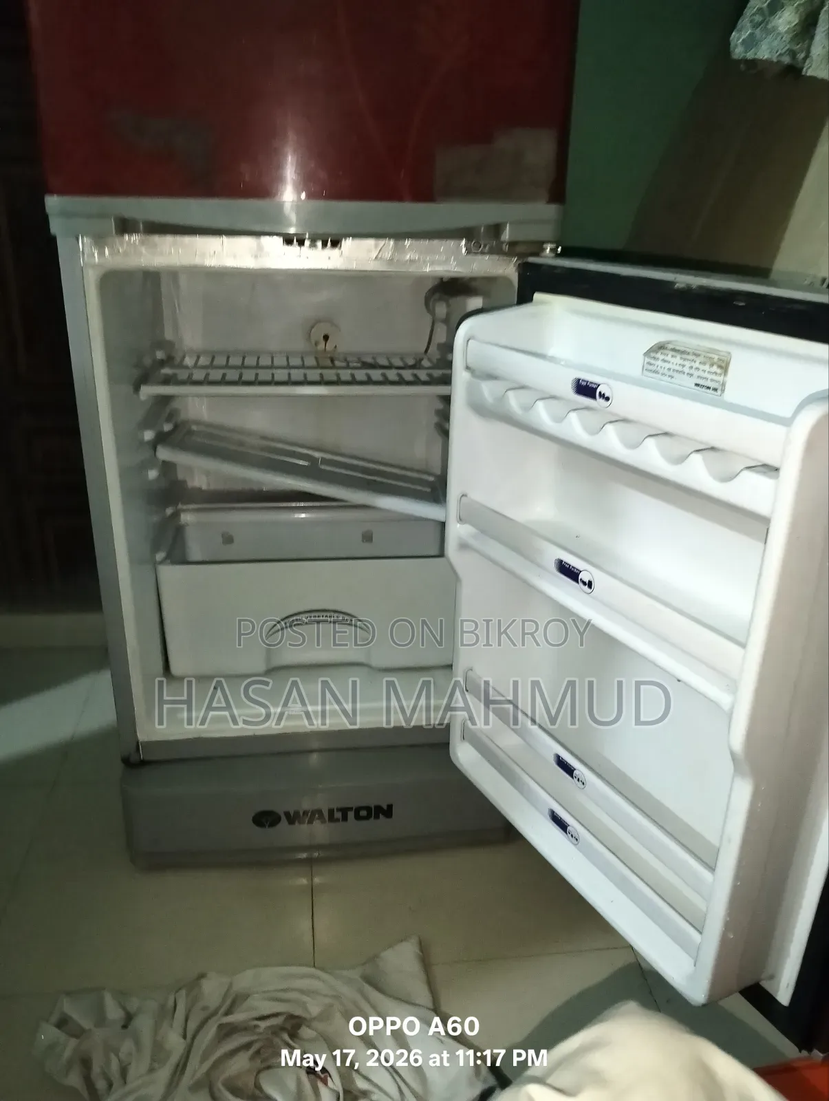 Walton Fridge 11 CFT 212 Liters, Excellent Condition