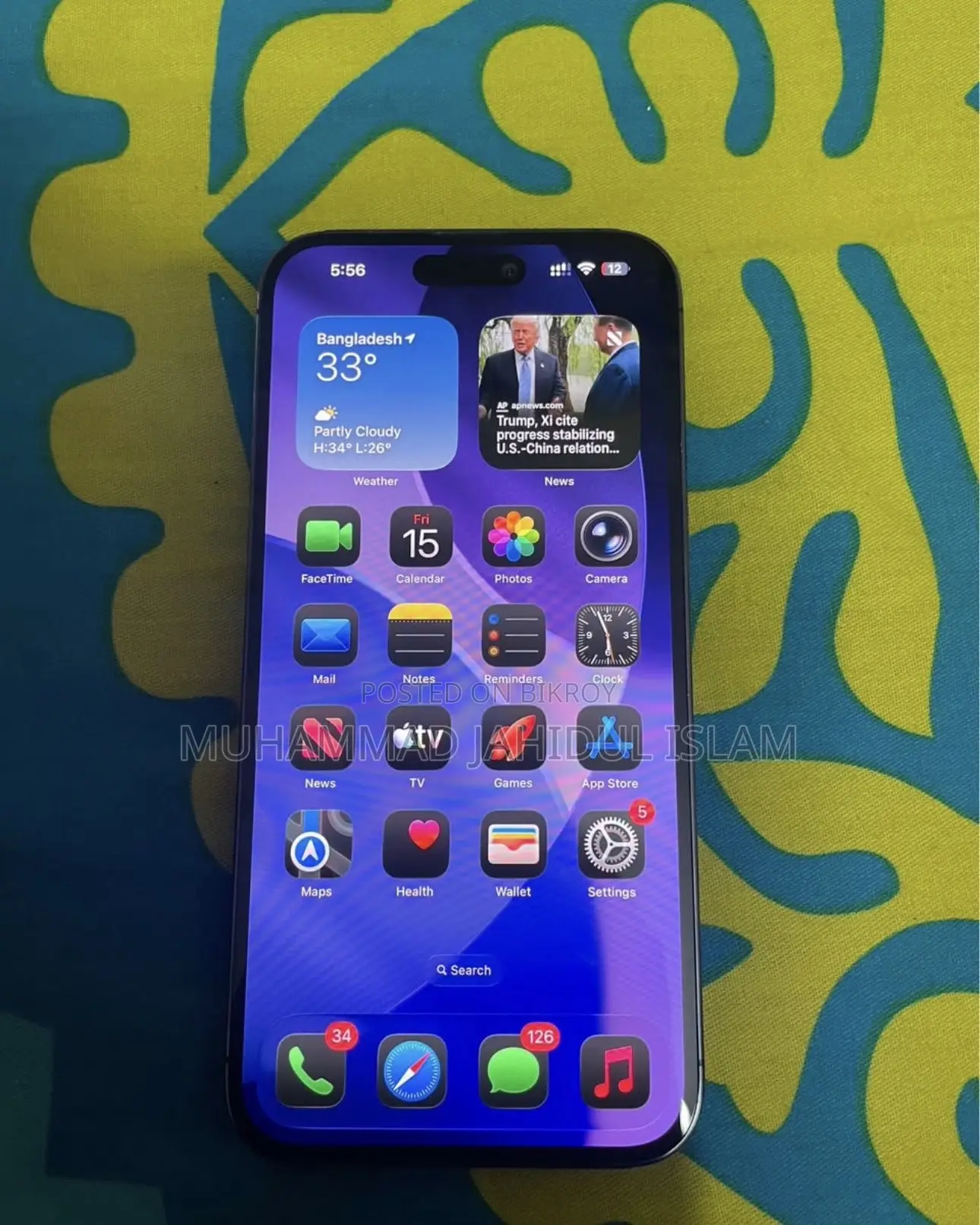 Apple iPhone 14 Pro Max 256 GB Purple